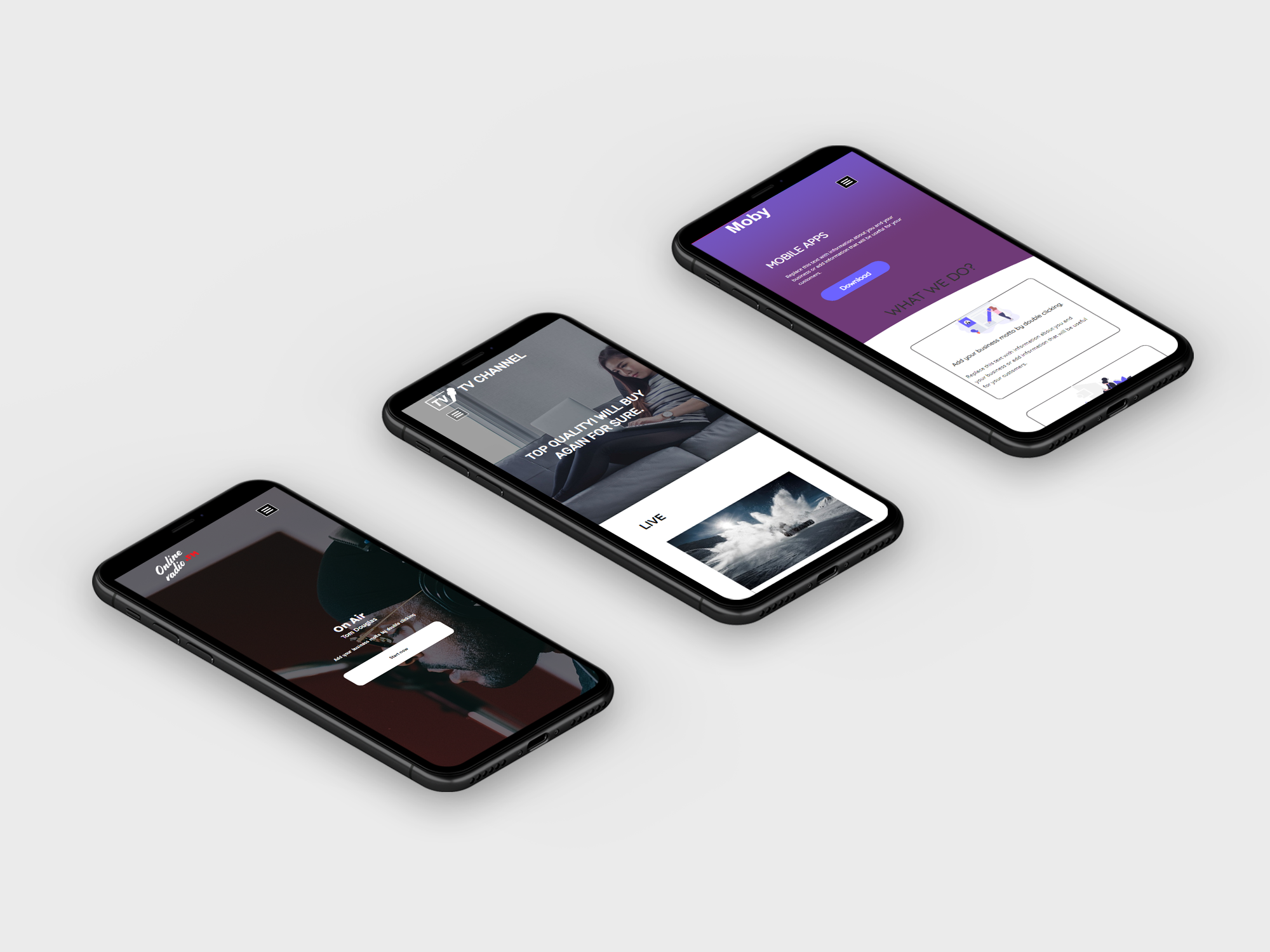Nak Builder on Mobile Devices