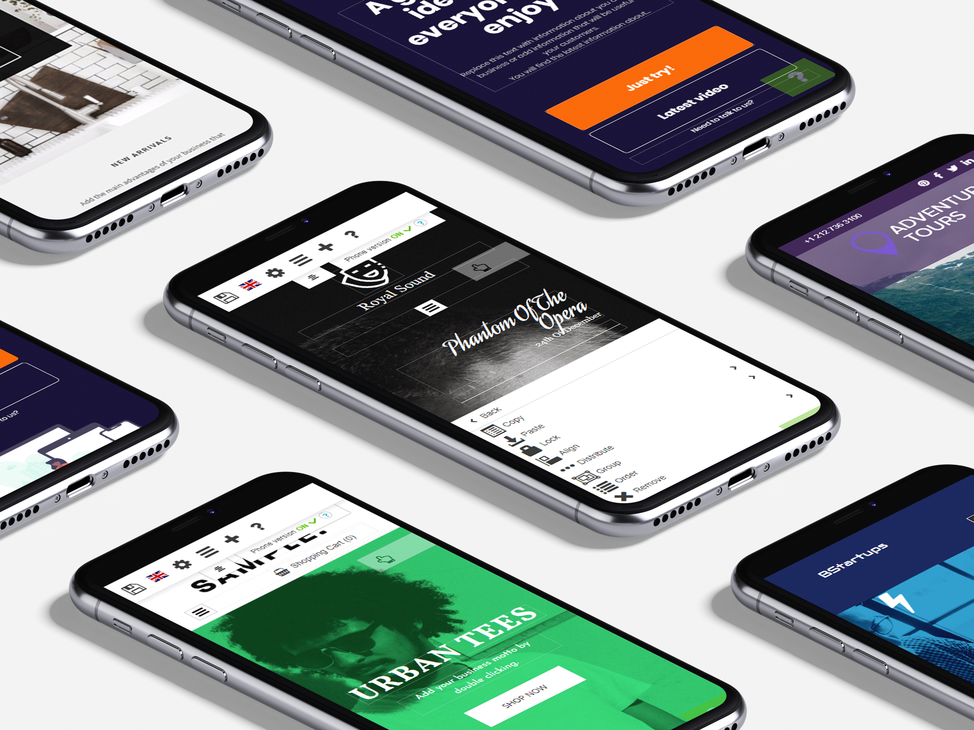 Nak Builder on Mobile